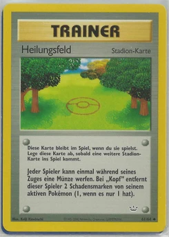 Pokémon-Karte Healing Field* 061/064