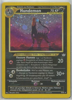 Pokémon-Karte Hundemon 008/064
