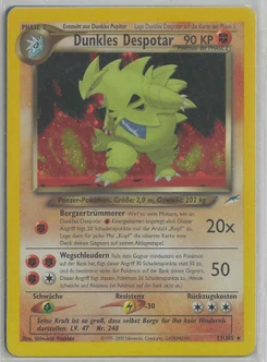 Pokémon-Karte Dunkles Despotar 011/105