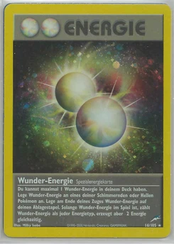 Pokémon-Karte Wunder-Energie 016/105
