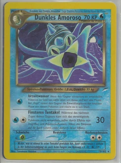 Pokémon-Karte Dunkles Amoroso 019/105