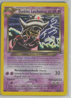 Pokémon-Karte Dunkles Laschoking 020/105