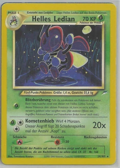 Pokémon-Karte Helles Ledian 024/105