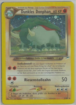 Pokémon-Karte Dunkles Donphan 003/105
