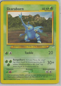 Pokémon-Karte Skaraborn 041/105