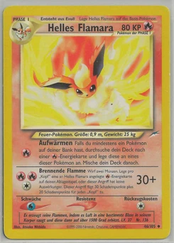Pokémon-Karte Helles Flamara 046/105