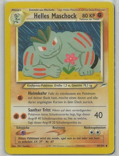 Pokémon-Karte Helles Maschock 049/105