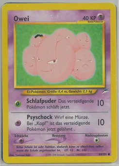 Pokémon-Karte Owei 064/105