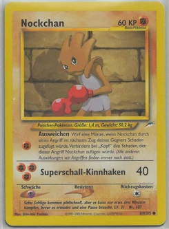 Pokémon-Karte Nockchan 069/105