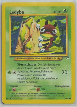 Pokémon-Karte Ledyba 071/105