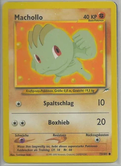 Pokémon-Karte Machollo 073/105