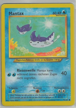 Pokémon-Karte Mantax 074/105
