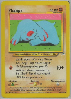 Pokémon-Karte Phanpy 076/105