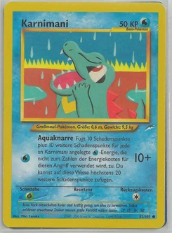Pokémon-Karte Karnimani 085/105