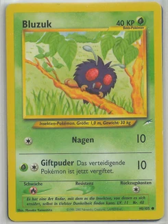 Pokémon-Karte Bluzuk 090/105