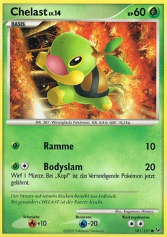 Pokémon-Karte Chelast 101/127