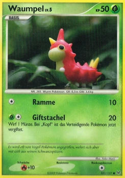 Pokémon-Karte Waumpel 103/127