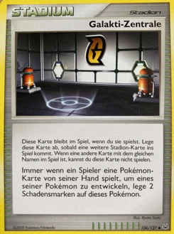 Pokémon-Karte Galaktik-Zentrale 106/127