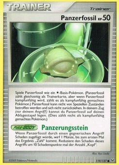 Pokémon-Karte Schildfossil 119/127