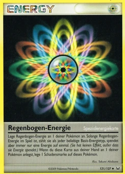 Pokémon-Karte Regenbogen-Energie 121/127