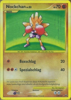 Pokémon-Karte Nockchan 129/127