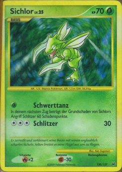 Pokémon-Karte Sichlor 130/127