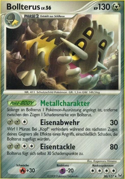 Pokémon-Karte Bollterus 020/127