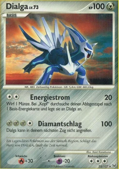Pokémon-Karte Dialga 023/127