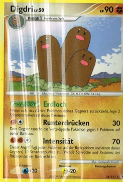 Pokémon-Karte Digdri 024/127