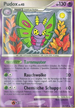 Pokémon-Karte Pudox 025/127