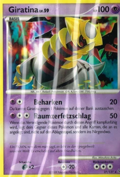 Pokémon-Karte Giratina 027/127