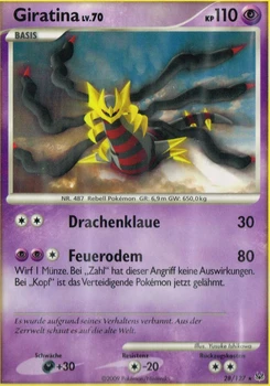 Pokémon-Karte Giratina 028/127