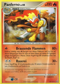 Pokémon-Karte Panferno 031/127