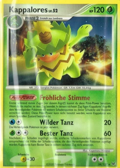 Pokémon-Karte Kappalores 034/127