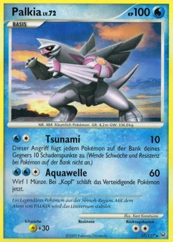 Pokémon-Karte Palkia 037/127