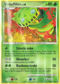 Pokémon-Karte Venuflibis 043/127