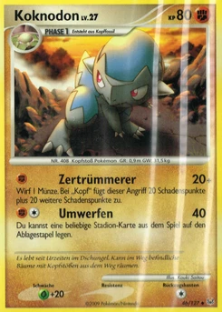 Pokémon-Karte Koknodon 046/127