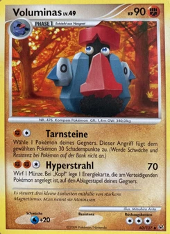 Pokémon-Karte Voluminas 060/127