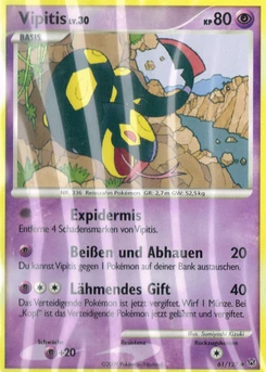 Pokémon-Karte Vipitis 061/127