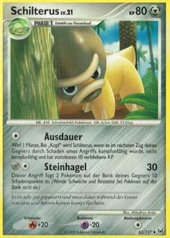 Pokémon-Karte Schilterus 062/127