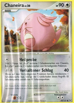 Pokémon-Karte Chaneira 069/127