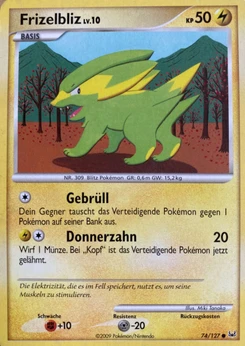 Pokémon-Karte Frizelbliz 074/127