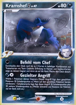 Pokémon-Karte Kramshef G 077/127