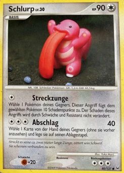 Pokémon-Karte Schlurp 080/127