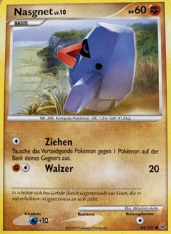 Pokémon-Karte Nasgnet 084/127
