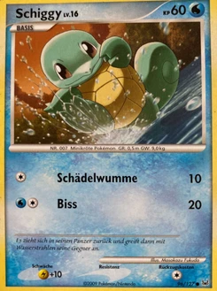 Pokémon-Karte Schiggy 096/127