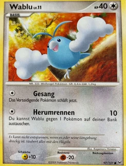 Pokémon-Karte Wablu 097/127
