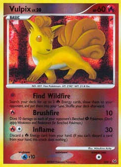 Pokémon-Karte Vulpix SH6
