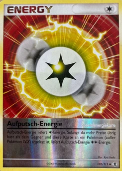 Pokémon-Karte Aufputsch-Energie 102/111