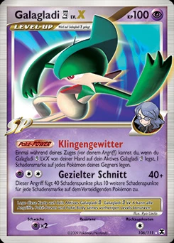 Pokémon-Karte Galagladi 4 106/111